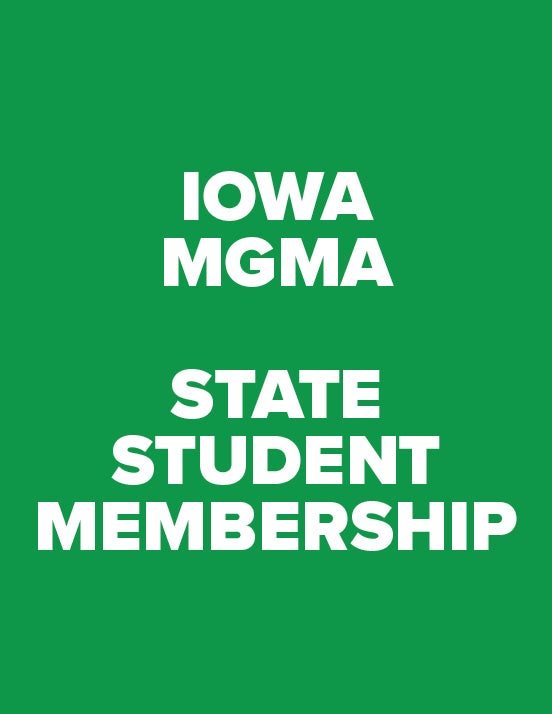 Iowa MGMA state student membership